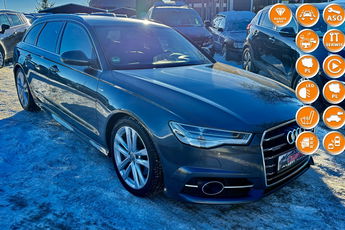 Audi A6 3.0tdi 272KM quattro 3 x s-Line head up full serwis max wyposaż.1.r.gw