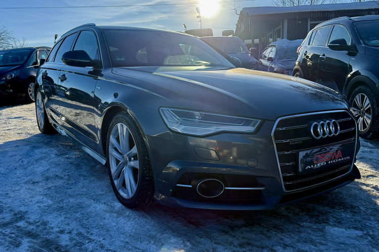 Audi A6 3.0tdi 272KM quattro 3 x s-Line head up full serwis max wyposaż.1.r.gw zdjęcie 6