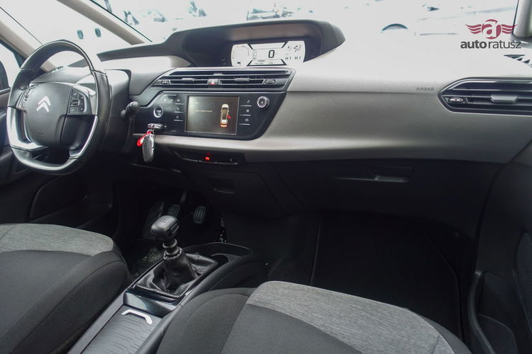 Citroen C4 SpaceTourer Fv 23% 7 osób Pełny serwis nowy rozrząd 8mm Bezwypadkowy Gwarancja zdjęcie 15