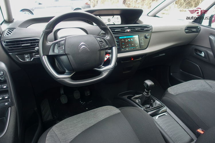 Citroen C4 SpaceTourer Fv 23% 7 osób Pełny serwis nowy rozrząd 8mm Bezwypadkowy Gwarancja zdjęcie 17