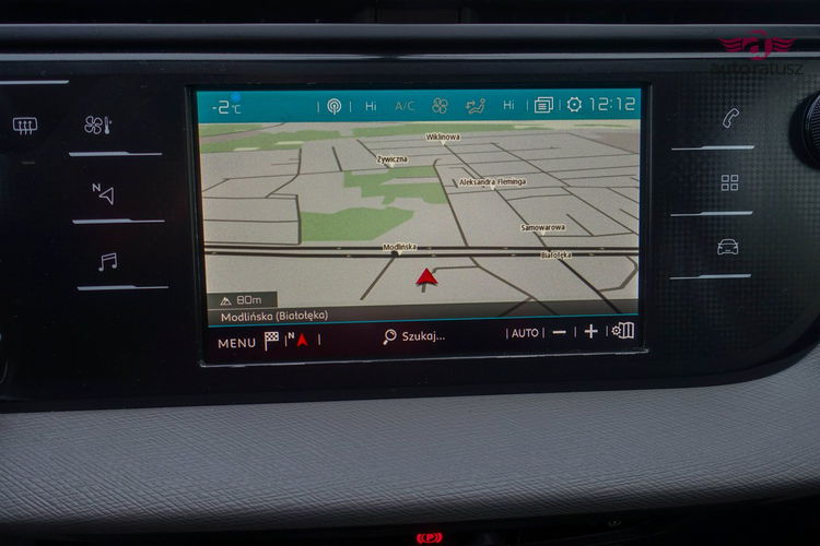 Citroen C4 SpaceTourer Fv 23% 7 osób Pełny serwis nowy rozrząd 8mm Bezwypadkowy Gwarancja zdjęcie 29