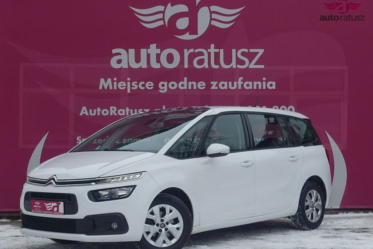 Citroen C4 SpaceTourer Fv 23% 7 osób Pełny serwis nowy rozrząd 8mm Bezwypadkowy Gwarancja zdjęcie 3