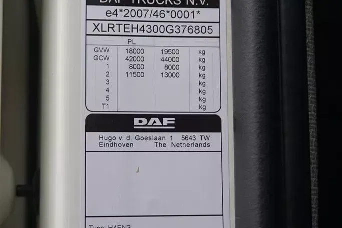 DAF 106 / 480 / EURO 6 / ACC / SUPER SPACE CAB zdjęcie 11