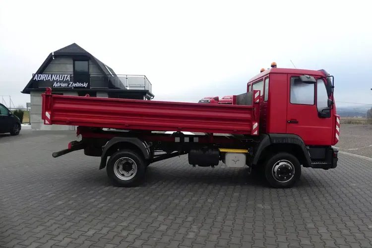 MAN LE 8.180 / 3- STRONNA WYWROTKA / BLOKADA MOSTU / zdjęcie 17