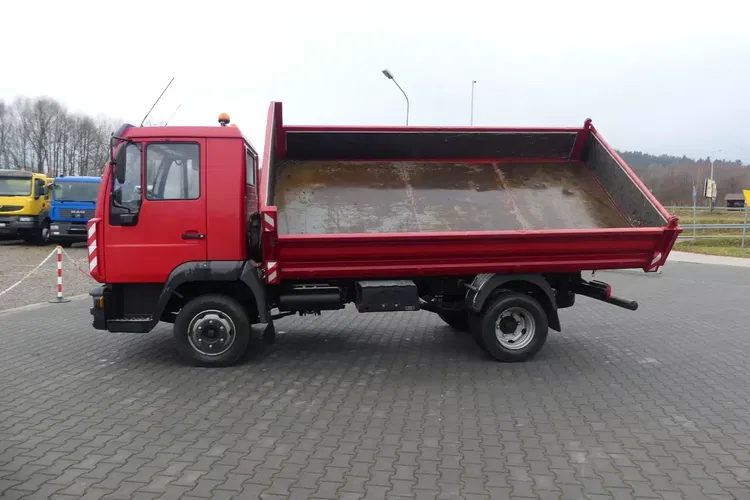 MAN LE 8.180 / 3- STRONNA WYWROTKA / BLOKADA MOSTU / zdjęcie 5