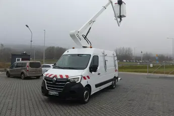 Renault MASTER / PODNOŚNIK KOSZOWY / ZWYŻKA 12M /