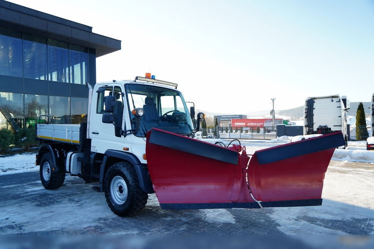 Mercedes UNIMOG  U300 / 4X4 / WYWROTKA 3 STRONNA / PŁUG / KOMUNALNY / HYDROZŁĄCZA / EPS + SPRZĘGŁO  zdjęcie 10