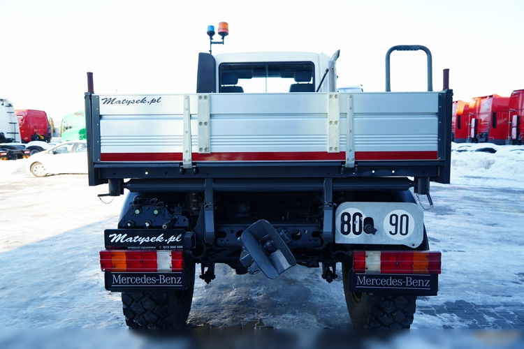 Mercedes UNIMOG  U300 / 4X4 / WYWROTKA 3 STRONNA / PŁUG / KOMUNALNY / HYDROZŁĄCZA / EPS + SPRZĘGŁO  zdjęcie 16