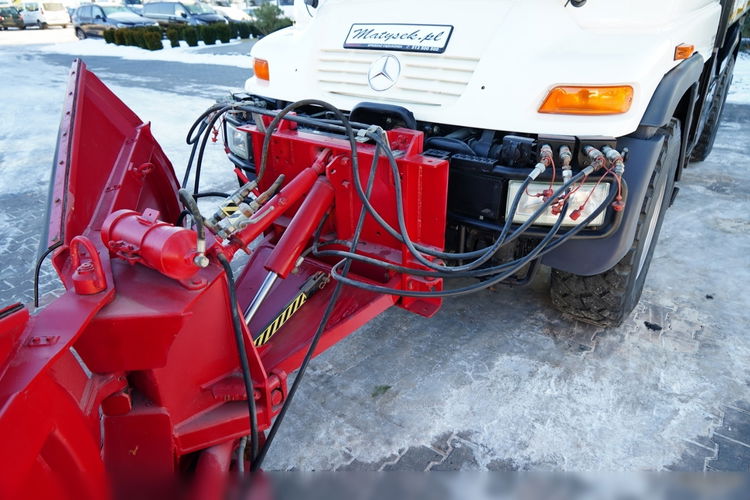 Mercedes UNIMOG  U300 / 4X4 / WYWROTKA 3 STRONNA / PŁUG / KOMUNALNY / HYDROZŁĄCZA / EPS + SPRZĘGŁO  zdjęcie 20