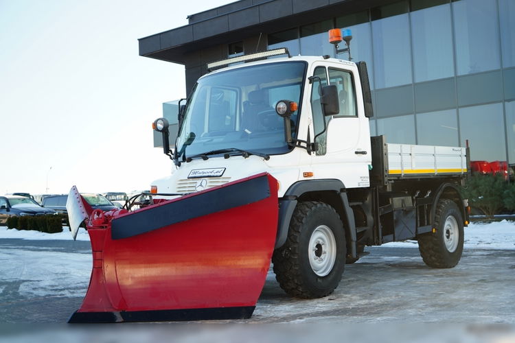 Mercedes UNIMOG  U300 / 4X4 / WYWROTKA 3 STRONNA / PŁUG / KOMUNALNY / HYDROZŁĄCZA / EPS + SPRZĘGŁO  zdjęcie 5
