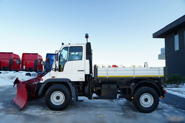 Mercedes UNIMOG  U300 / 4X4 / WYWROTKA 3 STRONNA / PŁUG / KOMUNALNY / HYDROZŁĄCZA / EPS + SPRZĘGŁO  zdjęcie 6