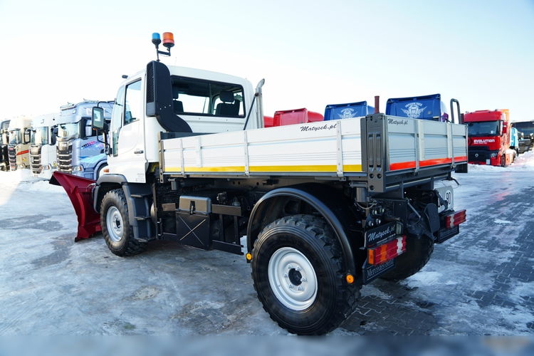 Mercedes UNIMOG  U300 / 4X4 / WYWROTKA 3 STRONNA / PŁUG / KOMUNALNY / HYDROZŁĄCZA / EPS + SPRZĘGŁO  zdjęcie 7