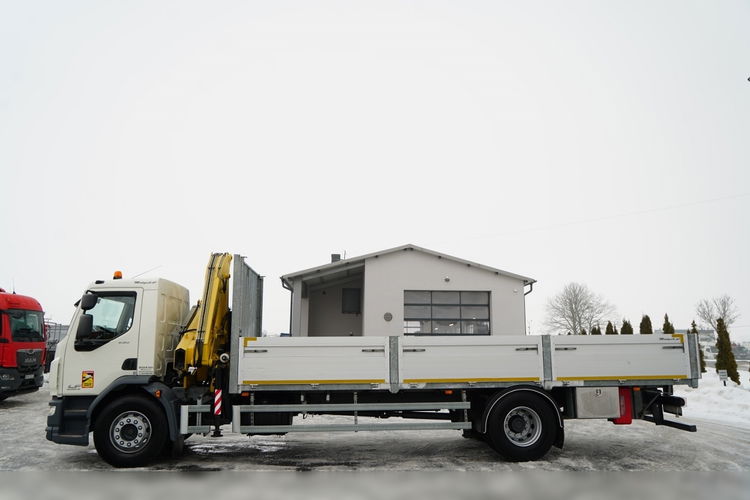 DAF LF 250 / 4X2 / SKRZYNIOWY - 7.30 + HDS HYVA HB 150XE3 / STEROWANIE RADIOWE / ROTATOR / MAX UDŹWIG: 5200 KG / EURO 6  zdjęcie 9