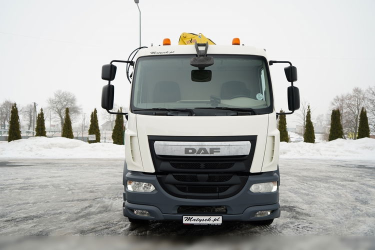 DAF LF 250 / 4X2 / SKRZYNIOWY - 7.30 + HDS HYVA HB 150XE3 / STEROWANIE RADIOWE / ROTATOR / MAX UDŹWIG: 5200 KG / EURO 6  zdjęcie 15
