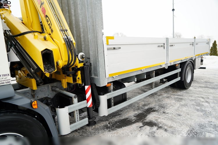 DAF LF 250 / 4X2 / SKRZYNIOWY - 7.30 + HDS HYVA HB 150XE3 / STEROWANIE RADIOWE / ROTATOR / MAX UDŹWIG: 5200 KG / EURO 6  zdjęcie 17