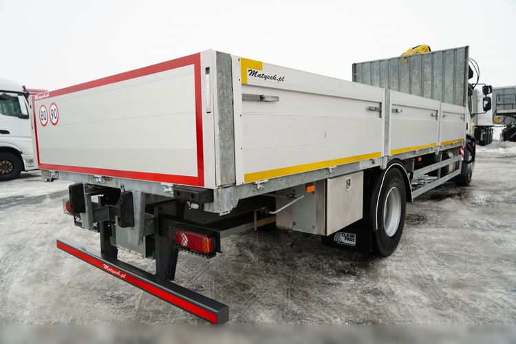 DAF LF 250 / 4X2 / SKRZYNIOWY - 7.30 + HDS HYVA HB 150XE3 / STEROWANIE RADIOWE / ROTATOR / MAX UDŹWIG: 5200 KG / EURO 6  zdjęcie 21