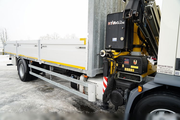 DAF LF 250 / 4X2 / SKRZYNIOWY - 7.30 + HDS HYVA HB 150XE3 / STEROWANIE RADIOWE / ROTATOR / MAX UDŹWIG: 5200 KG / EURO 6  zdjęcie 22