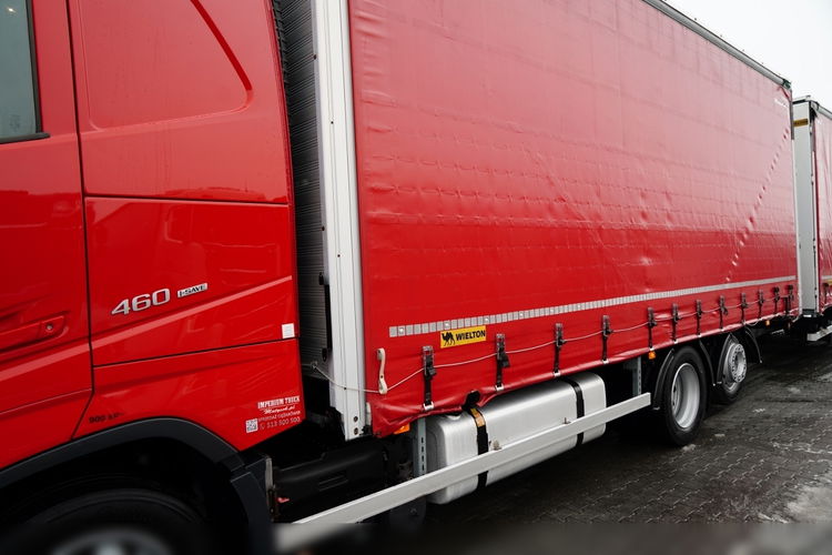 Volvo FH 460 / ZESTAW TANDEM / 120 M3 / PRZEJAZDOWY / I-SAVE / KLIMATYZACJA POSTOJOWA / OŚ PODNOSZONA / OŚ SKRĘTNA / PLANDEKA ZBROJONA  zdjęcie 10