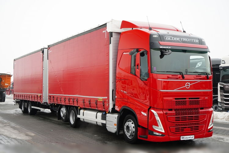 Volvo FH 460 / ZESTAW TANDEM / 120 M3 / PRZEJAZDOWY / I-SAVE / KLIMATYZACJA POSTOJOWA / OŚ PODNOSZONA / OŚ SKRĘTNA / PLANDEKA ZBROJONA  zdjęcie 1