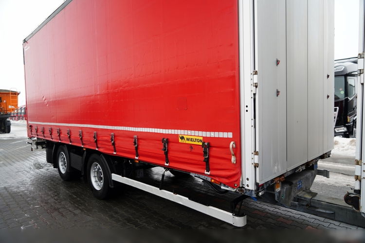 Volvo FH 460 / ZESTAW TANDEM / 120 M3 / PRZEJAZDOWY / I-SAVE / KLIMATYZACJA POSTOJOWA / OŚ PODNOSZONA / OŚ SKRĘTNA / PLANDEKA ZBROJONA  zdjęcie 19