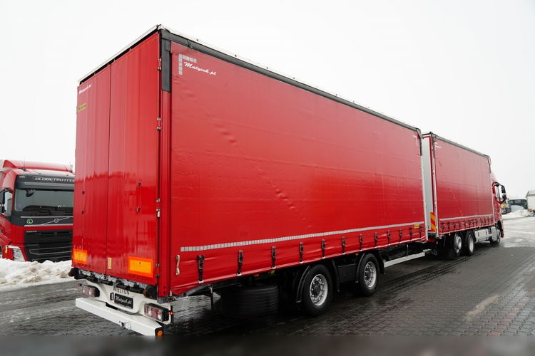 Volvo FH 460 / ZESTAW TANDEM / 120 M3 / PRZEJAZDOWY / I-SAVE / KLIMATYZACJA POSTOJOWA / OŚ PODNOSZONA / OŚ SKRĘTNA / PLANDEKA ZBROJONA  zdjęcie 7