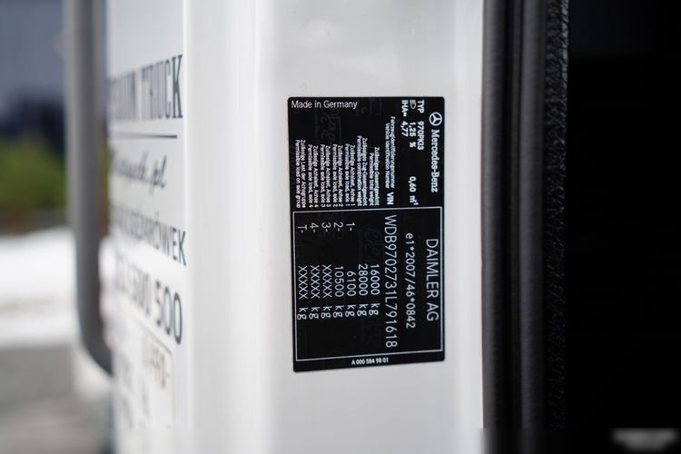 Mercedes -BENZ / ATEGO 1624 / RAMA DO ZABUDOWY / / zdjęcie 42