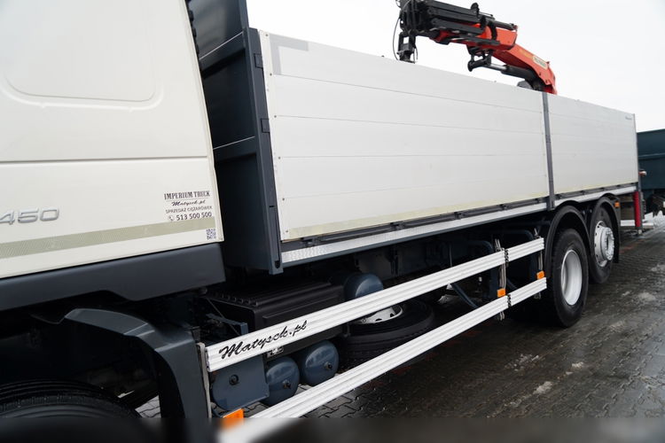 Volvo FM 450 /  ZESTAW SKRZYNIOWY / HDS PALFINGER PK 16001-K / ROTATOR / WIDŁY / PRZYCZEPA / MANUAL /  zdjęcie 13