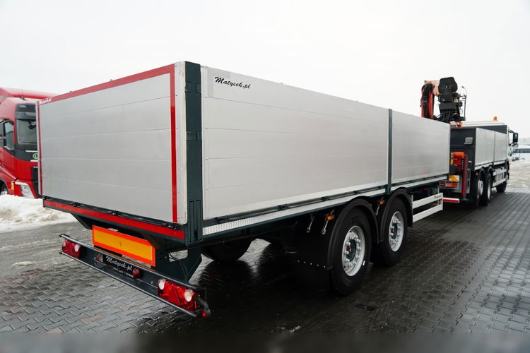 Volvo FM 450 /  ZESTAW SKRZYNIOWY / HDS PALFINGER PK 16001-K / ROTATOR / WIDŁY / PRZYCZEPA / MANUAL /  zdjęcie 17