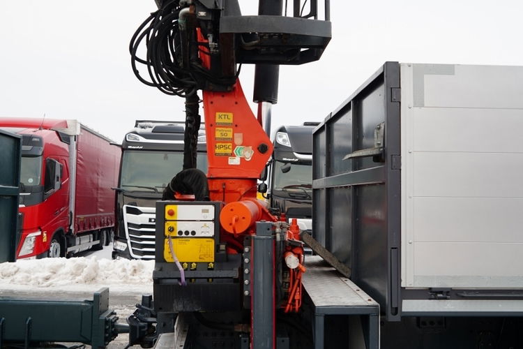 Volvo FM 450 /  ZESTAW SKRZYNIOWY / HDS PALFINGER PK 16001-K / ROTATOR / WIDŁY / PRZYCZEPA / MANUAL /  zdjęcie 21