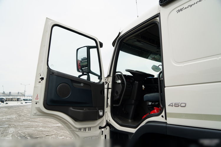 Volvo FM 450 /  ZESTAW SKRZYNIOWY / HDS PALFINGER PK 16001-K / ROTATOR / WIDŁY / PRZYCZEPA / MANUAL /  zdjęcie 37