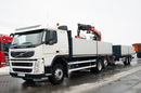 Volvo FM 450 /  ZESTAW SKRZYNIOWY / HDS PALFINGER PK 16001-K / ROTATOR / WIDŁY / PRZYCZEPA / MANUAL /  zdjęcie 6