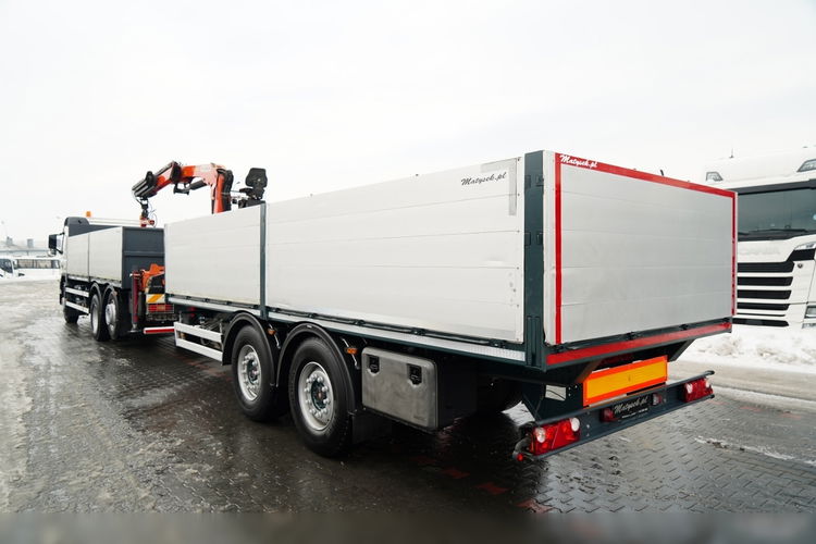 Volvo FM 450 /  ZESTAW SKRZYNIOWY / HDS PALFINGER PK 16001-K / ROTATOR / WIDŁY / PRZYCZEPA / MANUAL /  zdjęcie 7