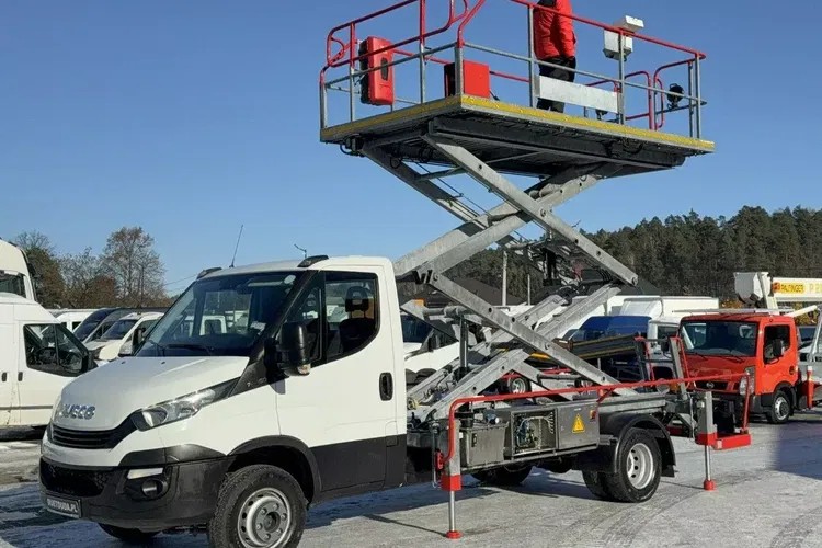 Iveco Zwyżka Podnośnik Nożycowy Franke FHB 6.3 Platforma Serwisowa zdjęcie 1