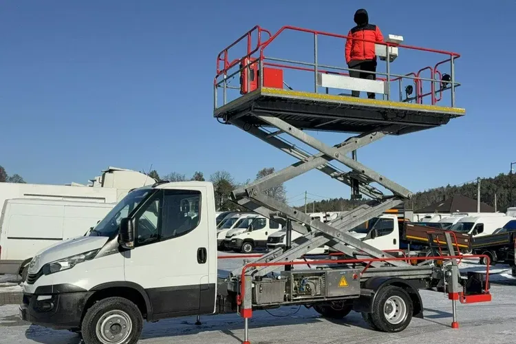 Iveco Zwyżka Podnośnik Nożycowy Franke FHB 6.3 Platforma Serwisowa zdjęcie 5