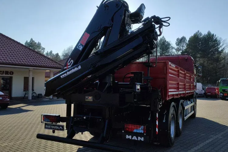 Man 26.440 6x4 HDS HIAB 166 B-3 DUO Wywrotka Meiller 2-stronna zdjęcie 14