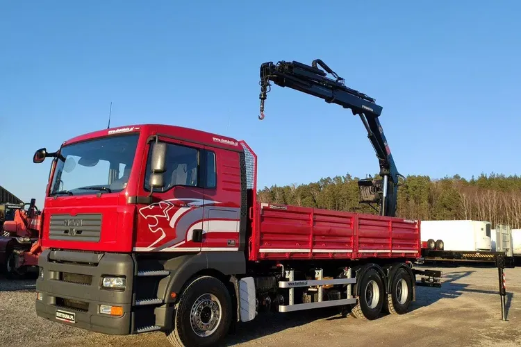 Man 26.440 6x4 HDS HIAB 166 B-3 DUO Wywrotka Meiller 2-stronna zdjęcie 19