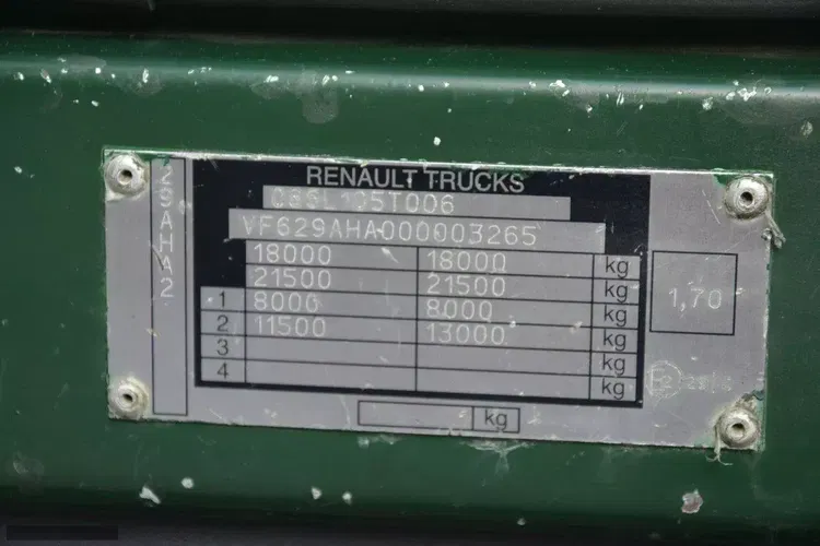Renault Premium 180.240DXI długość Skrzyni-6.820cm + HDS TEREX TLC 92.2 zdjęcie 27