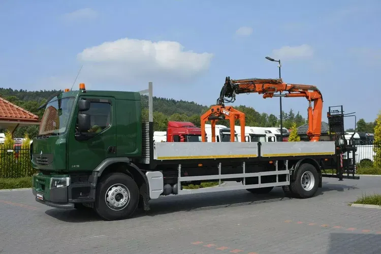 Renault Premium 180.240DXI długość Skrzyni-6.820cm + HDS TEREX TLC 92.2 zdjęcie 6