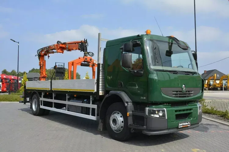 Renault Premium 180.240DXI długość Skrzyni-6.820cm + HDS TEREX TLC 92.2 zdjęcie 8
