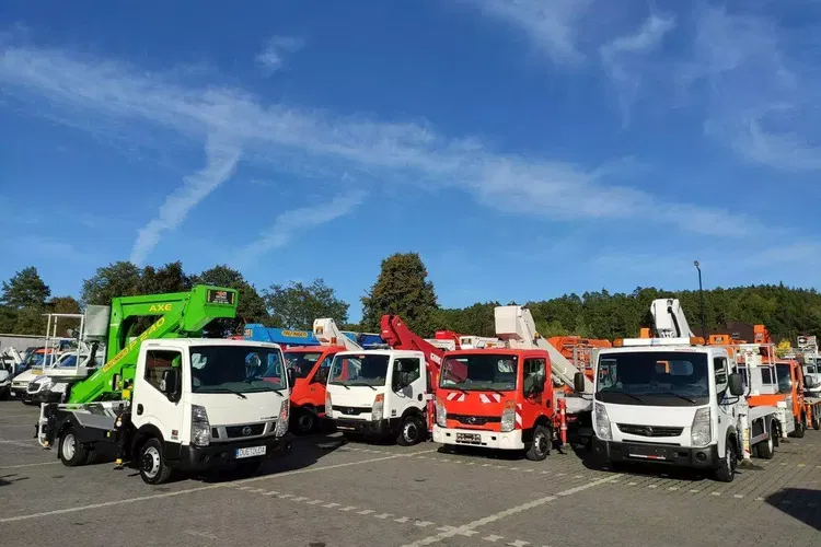 Nissan Cabstar Zwyżka Podmośnik Koszowy PALFINGER P240 AXE UDT zdjęcie 2