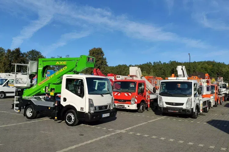 Nissan Cabstar Zwyżka Podmośnik Koszowy PALFINGER P240 AXE UDT zdjęcie 5