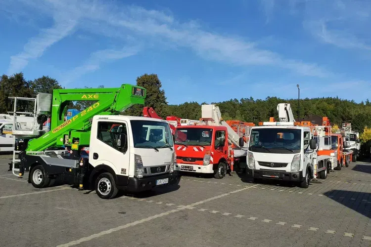 Nissan Cabstar Zwyżka Podmośnik Koszowy PALFINGER P240 AXE UDT zdjęcie 8