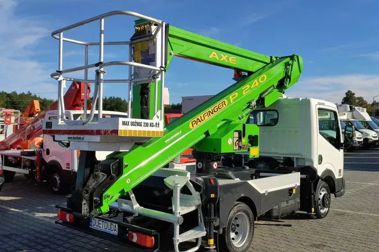 Nissan Cabstar Zwyżka Podmośnik Koszowy PALFINGER P240 AXE UDT zdjęcie 9