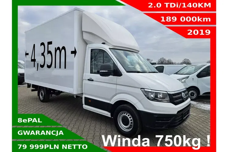 Volkswagen Crafter 79999zł NETTO Kontener 8 ePAL 2.0 TDi/140KM zdjęcie 1