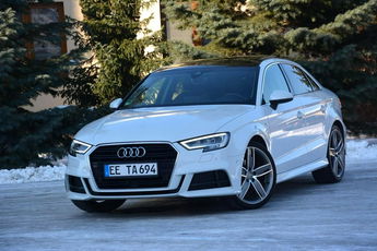 Audi A3 FullLed 2xS-Line Virtual Radar Acc Panorama Navi Skóry Alu19 ASOAudi
