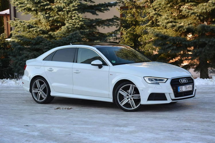 A3 FullLed 2xS-Line Virtual Radar Acc Panorama Navi Skóry Alu19 ASOAudi zdjęcie 12