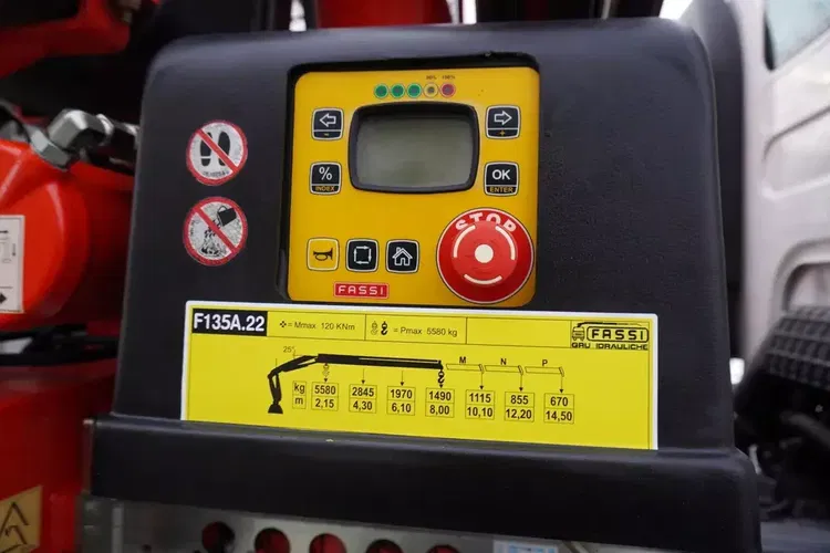 Renault C280 DTI 8 / HDS Fassi F135A.22 / Pilot / Rotator / Platforma 15 EPAL / 8 szt. zdjęcie 11