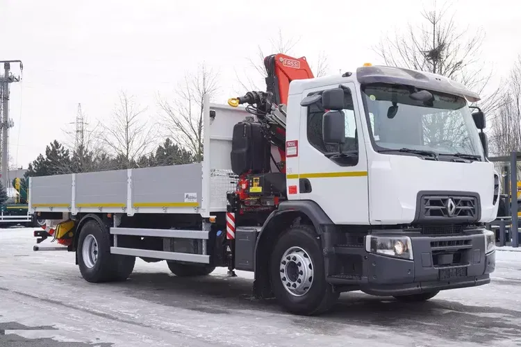 Renault C280 DTI 8 / HDS Fassi F135A.22 / Pilot / Rotator / Platforma 15 EPAL / 8 szt. zdjęcie 9