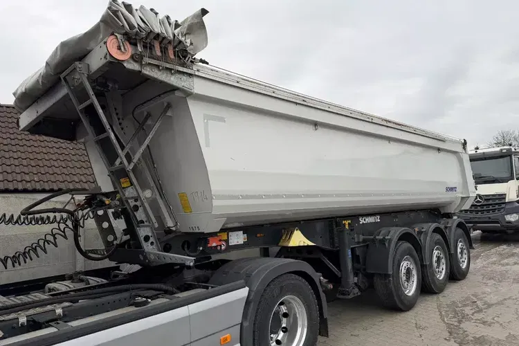 Schmitz SCB/S3D 25m3/ WYWROTKA/MULDA/ STALOWA zdjęcie 2