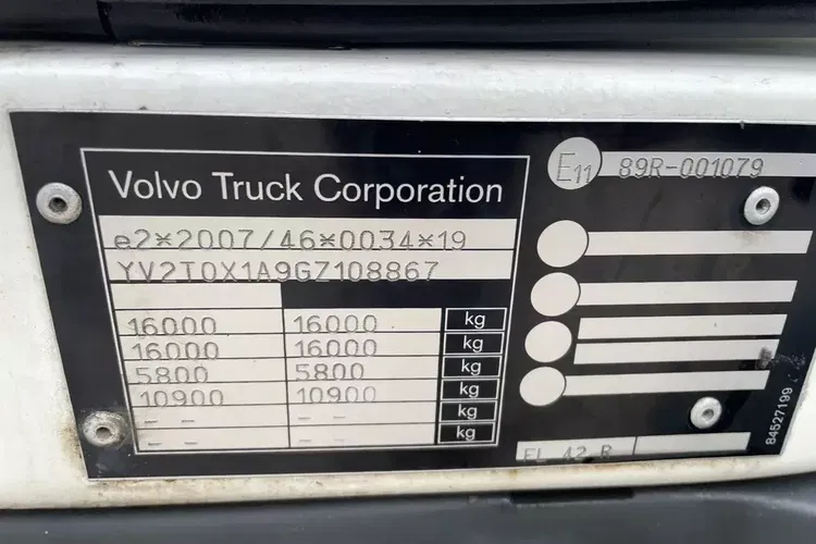 Volvo FL 16.250 CHŁODNIA zdjęcie 21